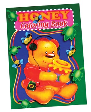 [CB01] Childrens Coloring Book, 24/pk, 25 pk/cs