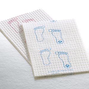 [192] Graham Medical Towel, 13½" x 18", Mauve, Footprint®, 3-Ply