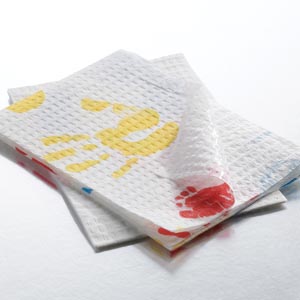 [37234] Graham Medical Towel, Tiny Tracks®, 13½" x 18", 2-Ply