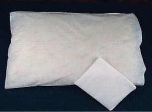 [36700] ADI Medical Pillowcase, 22" x 30", White Spunbound, Individually Folded