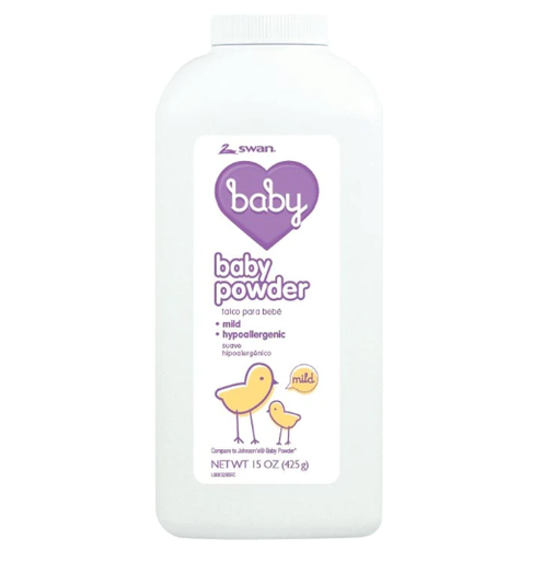 [1000051038] Cumberland Swan/Vi-Jon, Inc. Baby Powder, 15 oz, Fresh Scent, No Talc (170 cs/plt)