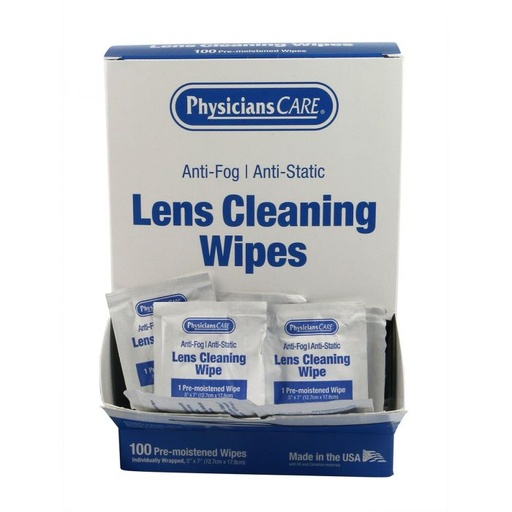 [90192] First Aid Only/Acme United Corporation Lens Cleaning Wipes