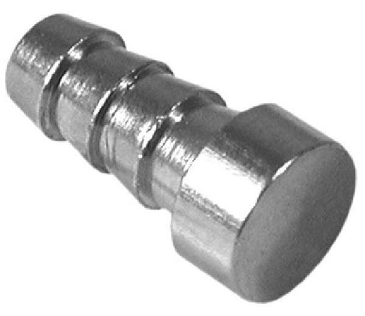 [95-128-00] Tubing Plug 1/8 barb plug-plated Pkg. of 10