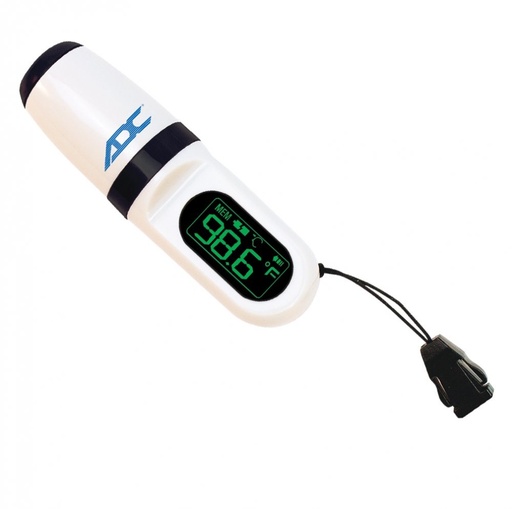 [432] Mini Non-Contact Forehead Thermometer with Retractable Lanyard