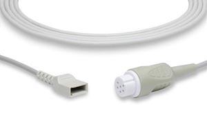 [IC-DT-UT0] IBP Adapter Cable Utah Connector, Mindray > Datascope Compatible w/ OEM: 650-204