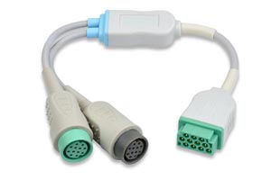 [ADE-001-MF0] ECG Trunk Cable, GE Healthcare Corometrics Compatible w/OEM:1442AAO