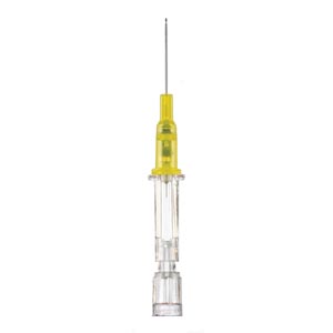 [4252511-02] Catheter IV, Straight, Safety FEP, 24G x .55", 50/bx, 4 bx/cs (Rx)