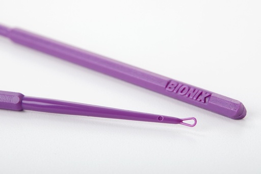 [4111] Bionix, LLC Ear Curette, VersaLoop®, 3mm, Purple, 50/bx