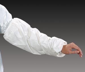 [MS-01606-4] Critical Cover® Sleeves, Elastic Both Ends, Sonic Welded Seams, White, X-Large, 300/cs