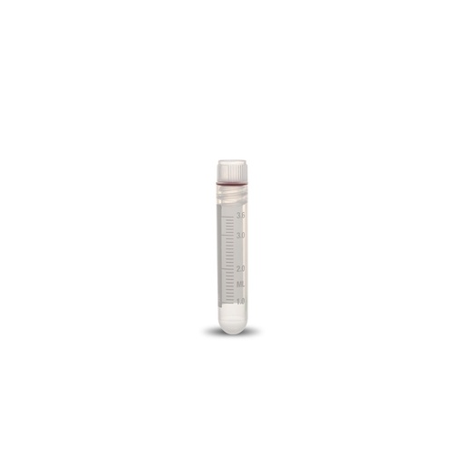 [T301-4] Cryovial® Internal Thread with Silicone O-ring Seal, 4 ml, Round Bottom