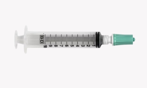 [MY8010] BD, Bonded Syringe, Needle-free, Closed Male Luer, 10mL