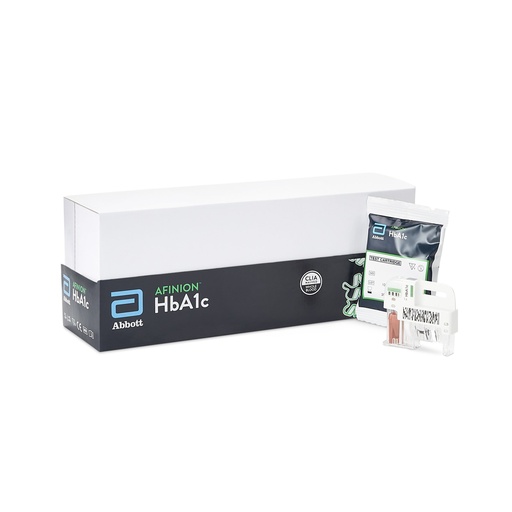 [1116974] HbA1c Test Cartridge, 15 tests/kt (Overnight Ice Packs, (Refrigeration Required), Ships on Ice