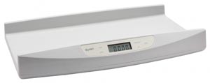 [DS4500] Digital Infant Lactation Scale, Wt. Capacity 45 lb x 0.1 oz (20 kg x 2 g), AC Adaptor, Large Platform 25"L x 11" D with Curved Sides 
