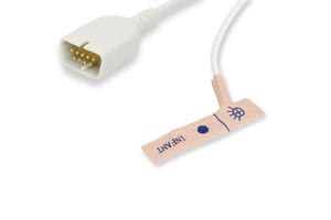 [S533-160] Disposable SpO2 Sensor - Infant (3-15Kg), 24/bx, Nihon Kohden Compatible w/ OEM: TL-252T, DI-2203-5, DI-2203-5S