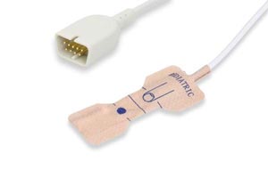 [S523-160] Disposable SpO2 Sensor, 24/bx, Nihon Kohden Compatible w/ OEM: TL-252T, TL-272T3, DP-2203-2, DP-2203-2S
