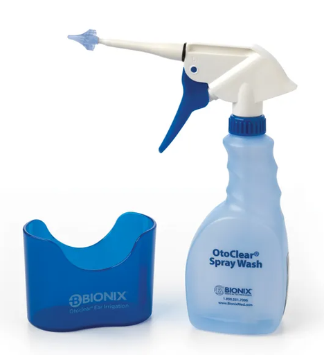 [7295] Ear Irrigation, SprayWash Kit, Includes: (5) OtoClear Tips, (1) SprayWash Bottle, (1) Ear Basin
