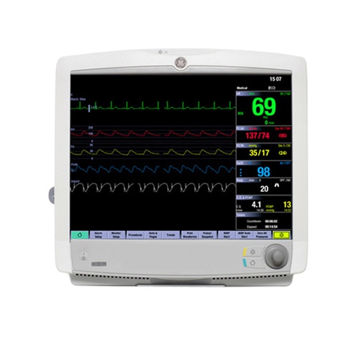 [7GE650A] Avante Ge Carescape B650 Refurbished Monitor (Anesthesia Configured)