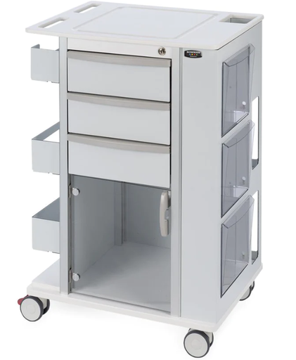 [CT201-0000] Bowman Manufacturing, Rolling Storage Cart, w/3" Casters