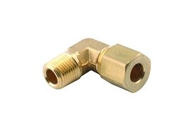 [0846] 1/4" Compression Tube x 1/4" MPT Elbow