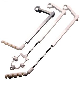 [8237] Telescoping Arm w/4 Position Holder, Anodized