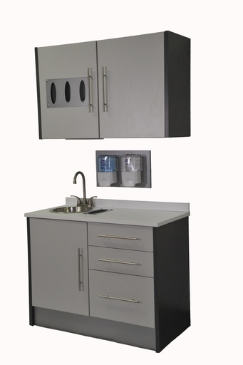 [DPPC-AC] Symmetry Pinch Asepsis Console Dental Cabinetry