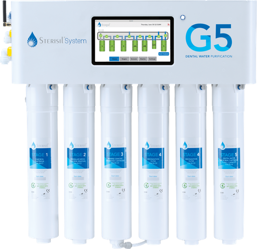 [G5-1] Sterisil® System G5 Dental Water Purification System Recommended for 4 to 12 operatories