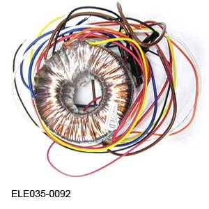 [ELE035-0092] Tuttnauer Transformer, Toroidal 2X115, TDB-100012, ELV, EZPlus, Elara